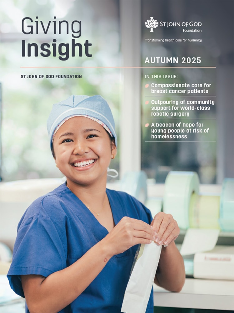 Giving Insight magazine cover - autumn 2025